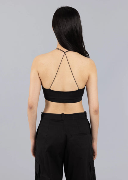 Black Cut-out Bralette