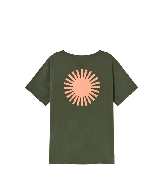 Coral Sol Green Tee