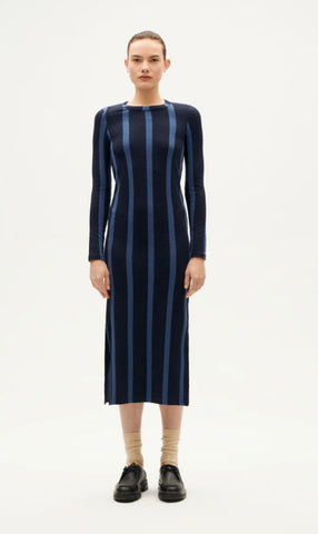 Navy Heitage Gina Dress