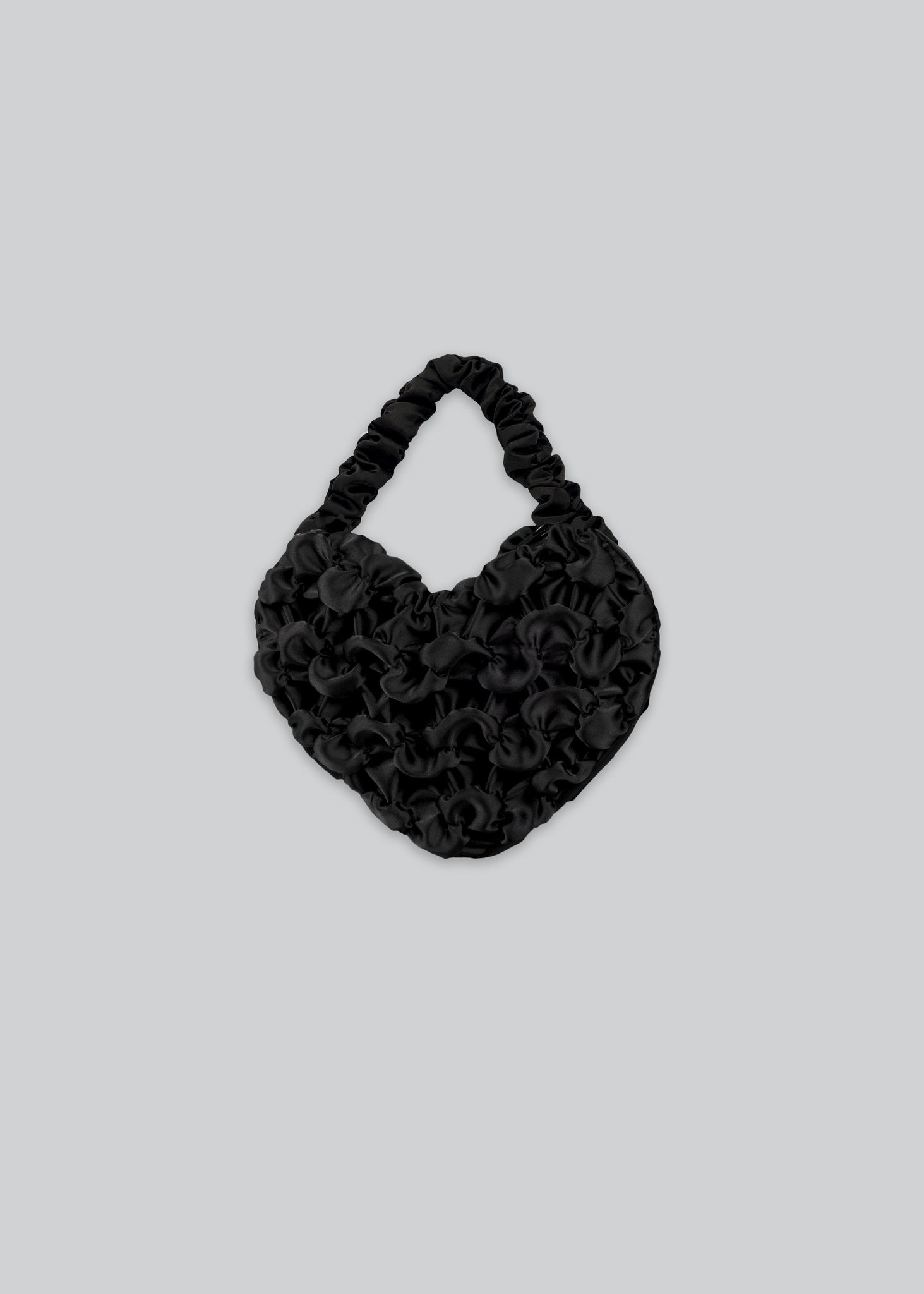 Shirred Heart Bag