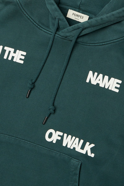 Walk  Emerald Astro  Boxy Hoodie